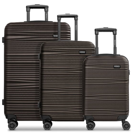 Redolz Essentials 16 3-SET 4 kółka Zestaw walizek 3-części