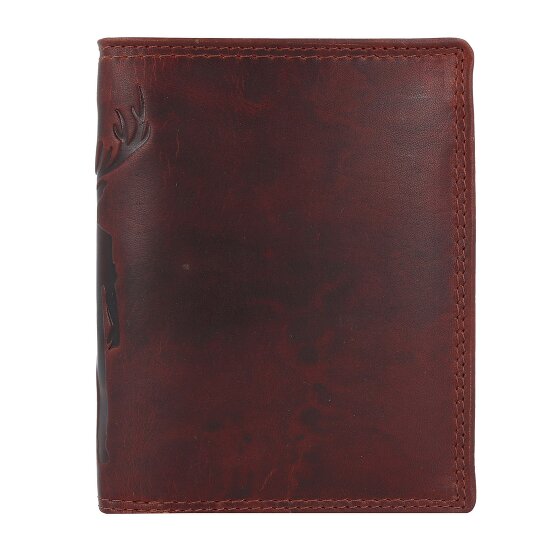 Jack Kinsky Monterey Portfel Ochrona RFID Skórzany 10.5 cm