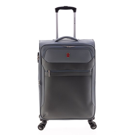 Gladiator 2000 4 kółka Walizka 68 cm z plisą rozprężną