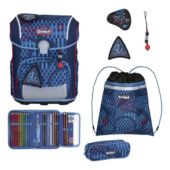 Scout Neo Exklusiv Safety Light Zestaw tornistra 5-części
