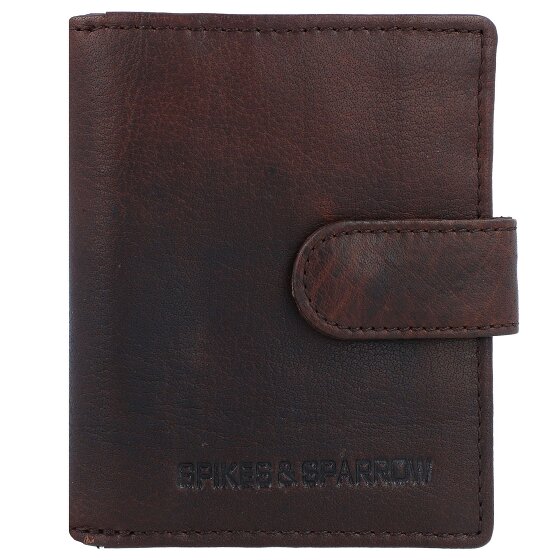 Spikes & Sparrow Skórzany portfel RFID 8 cm