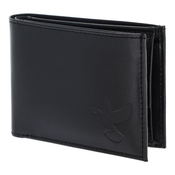 oxmox Leather Portfel Ochrona RFID Skóra 11 cm