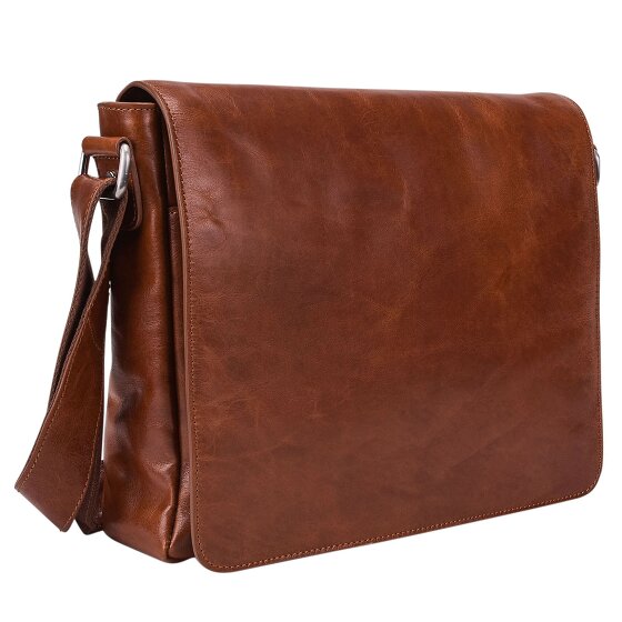 Leonhard Heyden Cambridge Messenger Leather 32 cm przegroda na laptopa