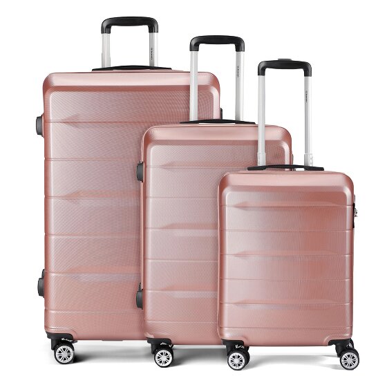 Benzi 5583 4 kółka Zestaw walizek 3-części