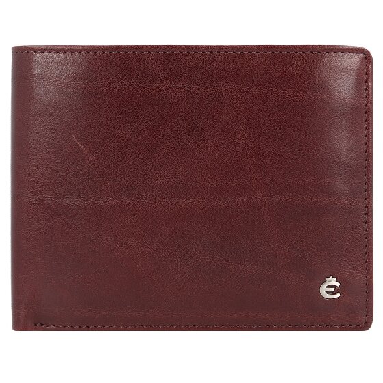 Esquire Toscana Portfel Ochrona RFID Skórzany 12 cm