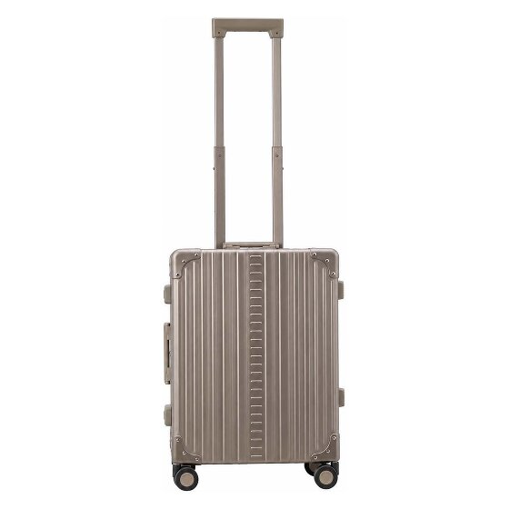 Aleon Walizka kabinowa Traveler Domestic z 4 kółkami, Aluminium, 55 cm