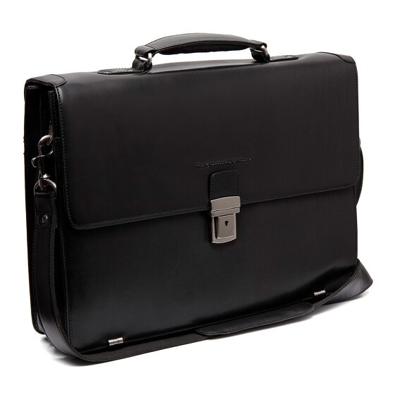 The Chesterfield Brand Salvatore Briefcase Messenger Skórzany 42 cm Komora na laptopa