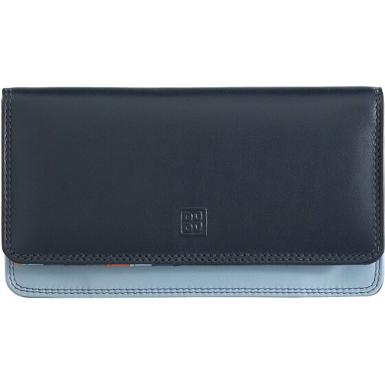 DuDu Canarie Portfel Ochrona RFID Skóra 17.5 cm