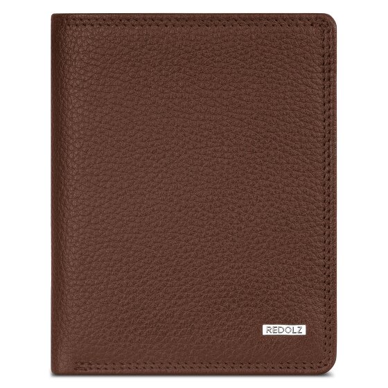 Redolz Portfel Leather Essentials HF z ochroną RFID, z skóry, 9,5 cm, rozkładany
