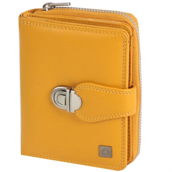 Greenburry Portfel gąbczasty skóra 9 cm