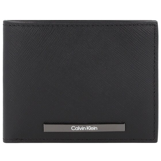 Calvin Klein Modern Bar Portfel Ochrona RFID Skórzany 11 cm