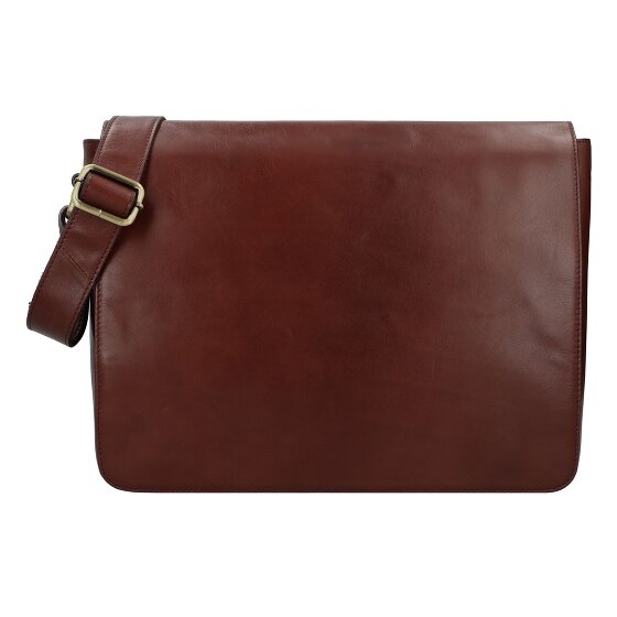 Leonhard Heyden Cambridge Messenger Leather 38 cm przegroda na laptopa