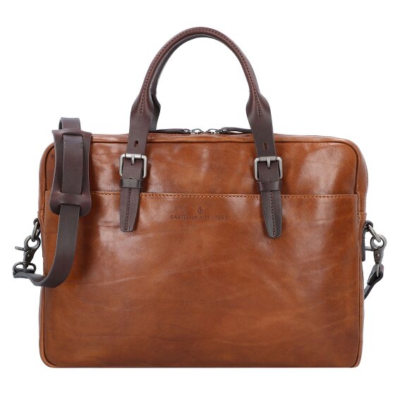 Castelijn & Beerens Rien Briefcase RFID Leather 41 cm Laptop Compartment