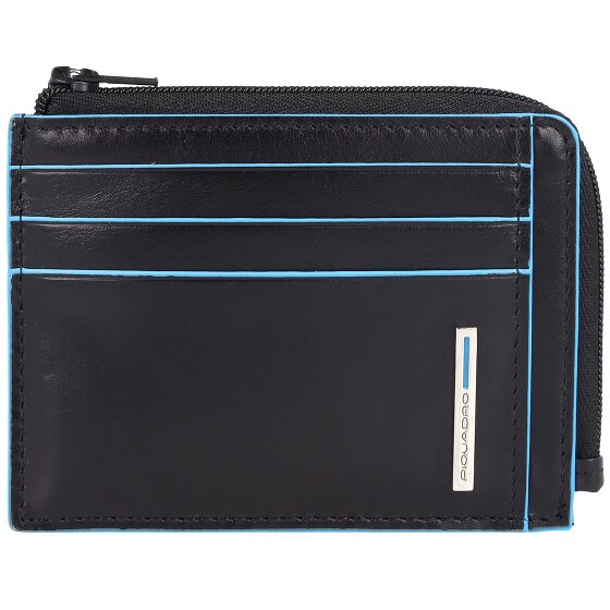 Piquadro Blue Square Credit Card Case RFID Leather 11 cm
