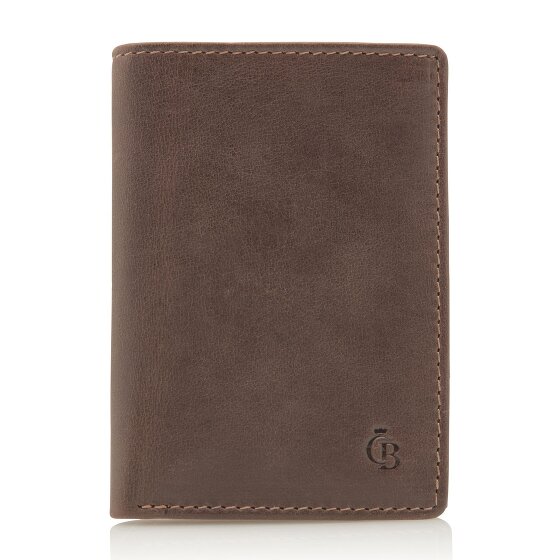 Castelijn & Beerens Skórzane etui na karty kredytowe Canyon RFID 7,5 cm