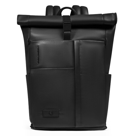 Piquadro Russel Plecak Ochrona RFID Skórzany 47 cm Komora na laptopa