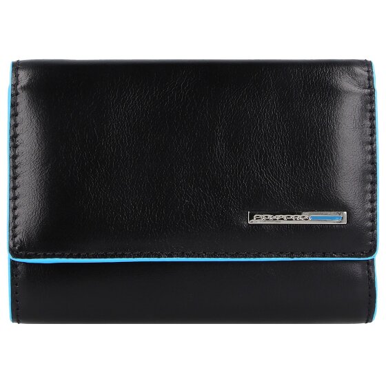 Piquadro Blue Square Wallet RFID Leather 12 cm