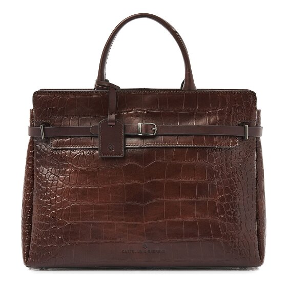 Castelijn & Beerens Shopper Bag Skórzany 39 cm Komora na laptopa