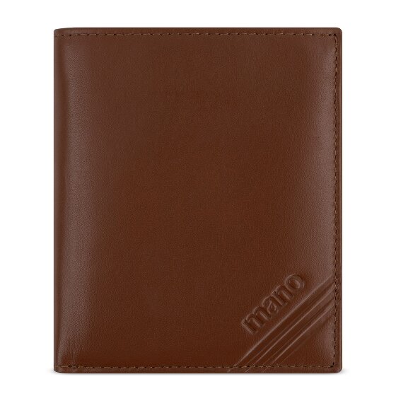 mano Don Antonio Portfel Ochrona RFID Skórzany 10 cm
