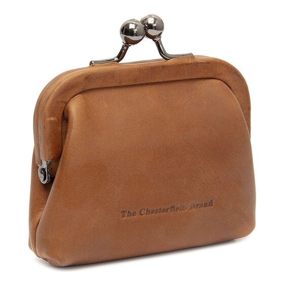 The Chesterfield Brand Skórzana saszetka na monety Calvia 12 cm