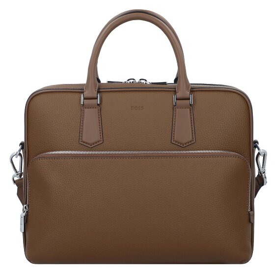 Boss New Crosstown Teczka Skórzany 38 cm Komora na laptopa
