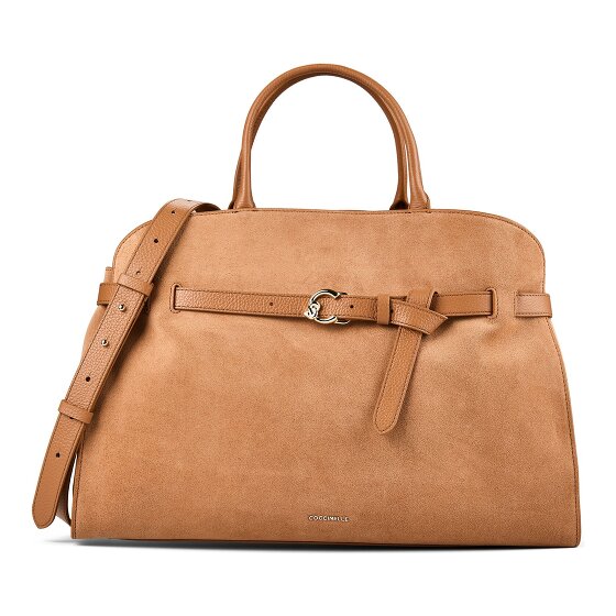 Coccinelle Sabine Suede Torba Skóra 43 cm