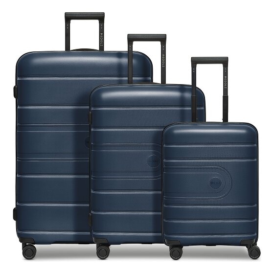 Redolz Essentials 11 4 kółka Zestaw walizek 3-części z plisą rozprężną