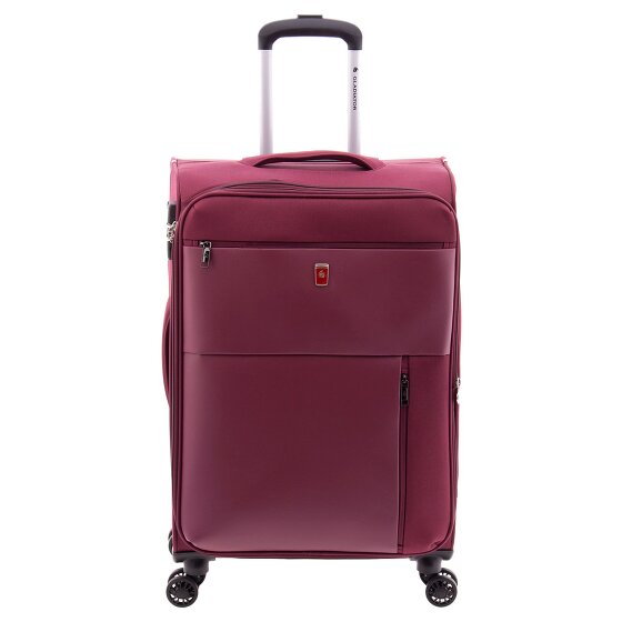 Gladiator 3700 4 kółka Walizka 66 cm z plisą rozprężną