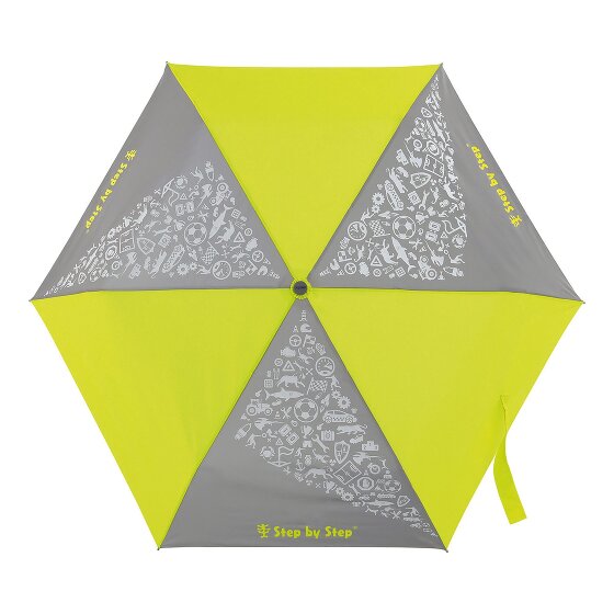Step by Step Kieszonkowy parasol dziecięcy 22 cm z elementami odblaskowymi