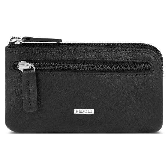 Redolz Leather Essentials Portfel z kluczem Skórzany 11.5 cm
