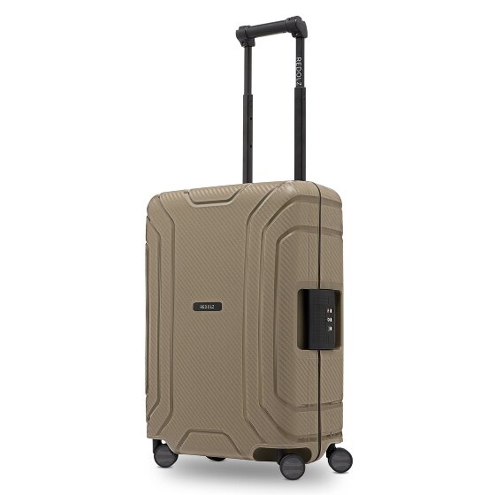 Redolz Essentials 15 – Walizka kabinowa na 4 kółkach, 55 cm, z zamkiem trzypunktowym