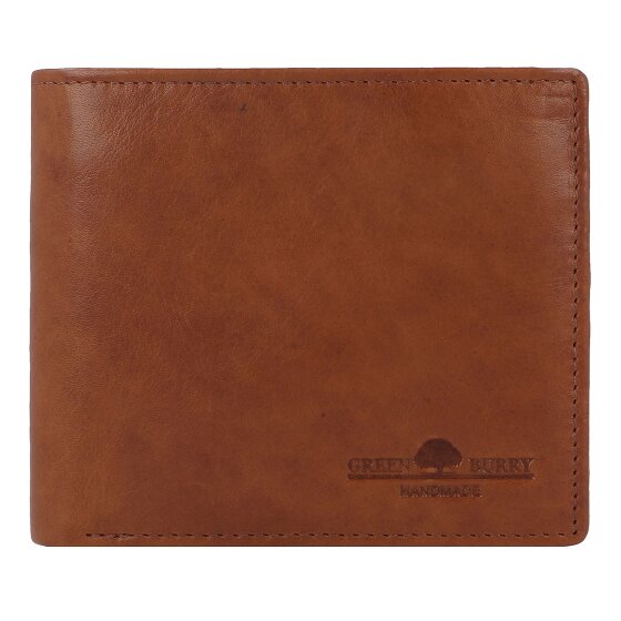 Greenburry Newport Portfel Ochrona RFID Skórzany 11 cm