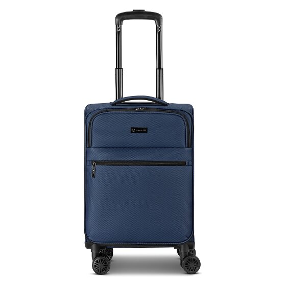 bugatti Valencia Soft 4 kółka Walizka kabinowa S 55 cm z funkcją poszerzenia