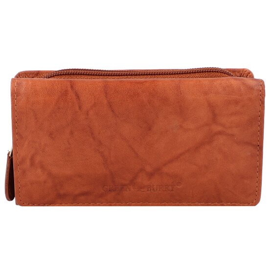 Greenburry Basic Wallet RFID Leather 14 cm