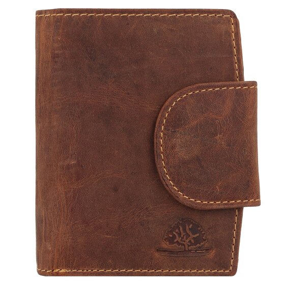 Greenburry Skórzany portfel 9 cm