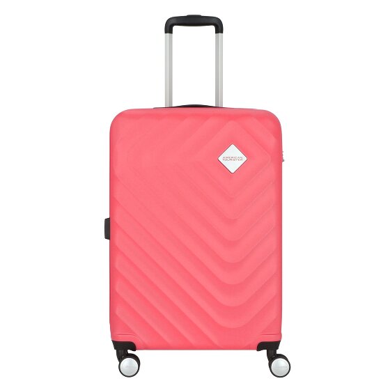 American Tourister Summer Square 4 kółka Walizka 67 cm z plisą rozprężną