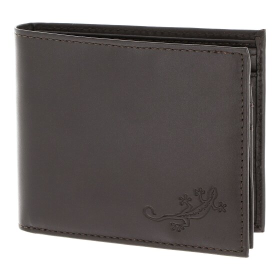 oxmox Leather Portfel Ochrona RFID Skóra 10 cm