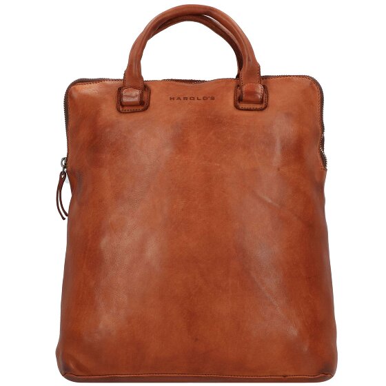 Harold's Submarine Plecak Skórzany 33 cm Komora na laptopa