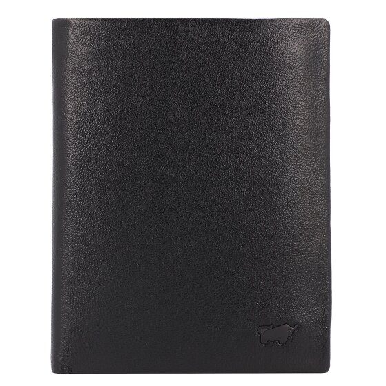 Braun Büffel Hannes Portfel Ochrona RFID Skórzany 9.5 cm