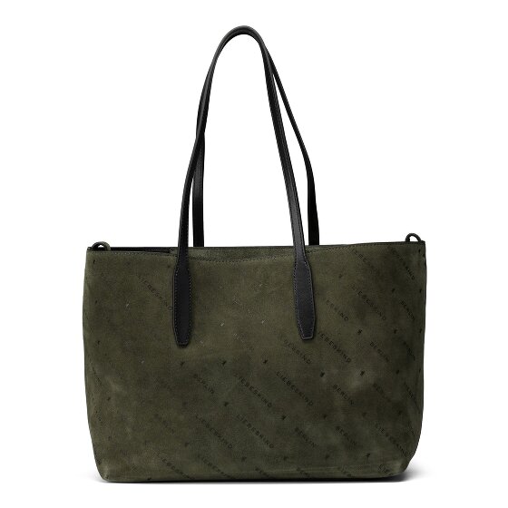 Liebeskind Monogram Shopper Bag Skórzany 47 cm
