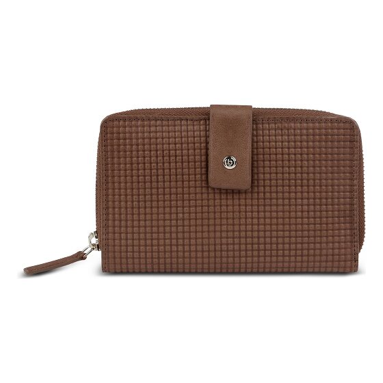 bugatti Noemi Portfel Ochrona RFID Skórzany 16 cm