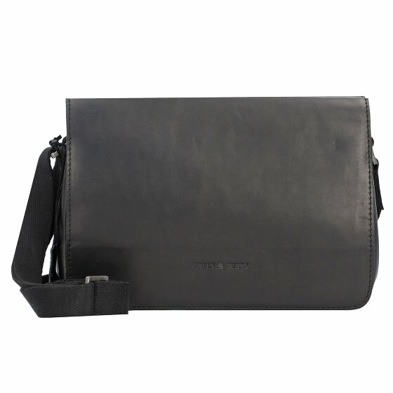 Greenburry Pure Black Torba na ramię Skórzany 25 cm
