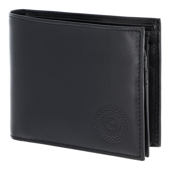 oxmox Leather Portfel Ochrona RFID Skóra 12 cm
