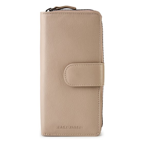 Jack Kinsky Livorno 1026 Portfel Ochrona RFID Skórzany 9.5 cm