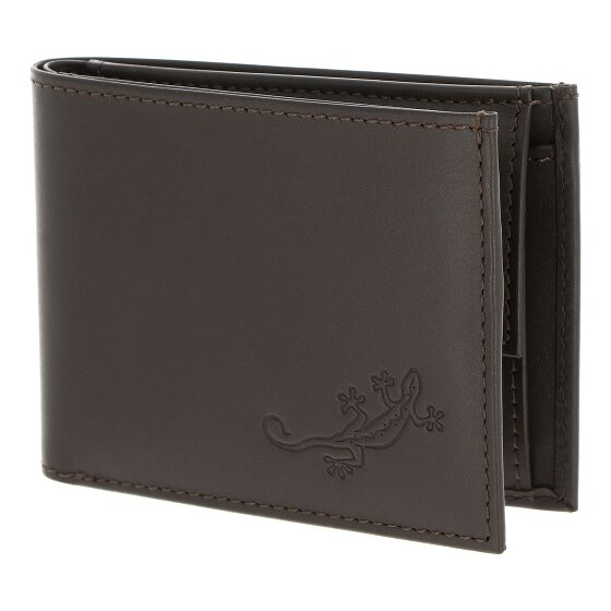 oxmox Leather Portfel Ochrona RFID Skóra 11 cm