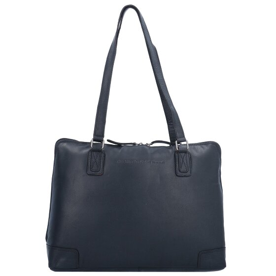 The Chesterfield Brand Wax Pull Up Torba na ramię Skórzany 37 cm Komora na laptopa