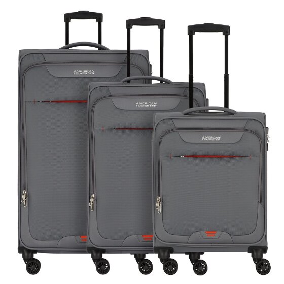 American Tourister Street Roll 4 kółka Zestaw walizek 3-części z funkcją poszerzenia