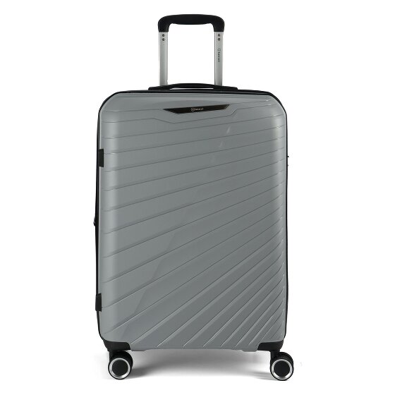 Benzi 5808 4 kółka Walizka 65 cm z plisą rozprężną