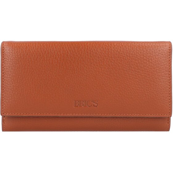 Bric's Marmolada Portfel Ochrona RFID Skóra 18 cm