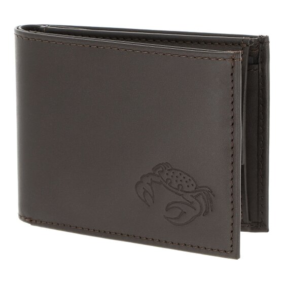 oxmox Leather Portfel Ochrona RFID Skóra 11 cm